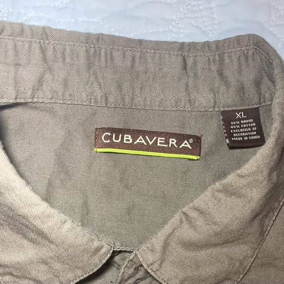 Men’s button down guayabera shirt by Cubavera XL - Picture 1 of 4